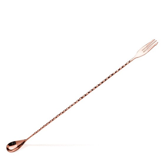 Bar Spoon Trident 40 cm Copper